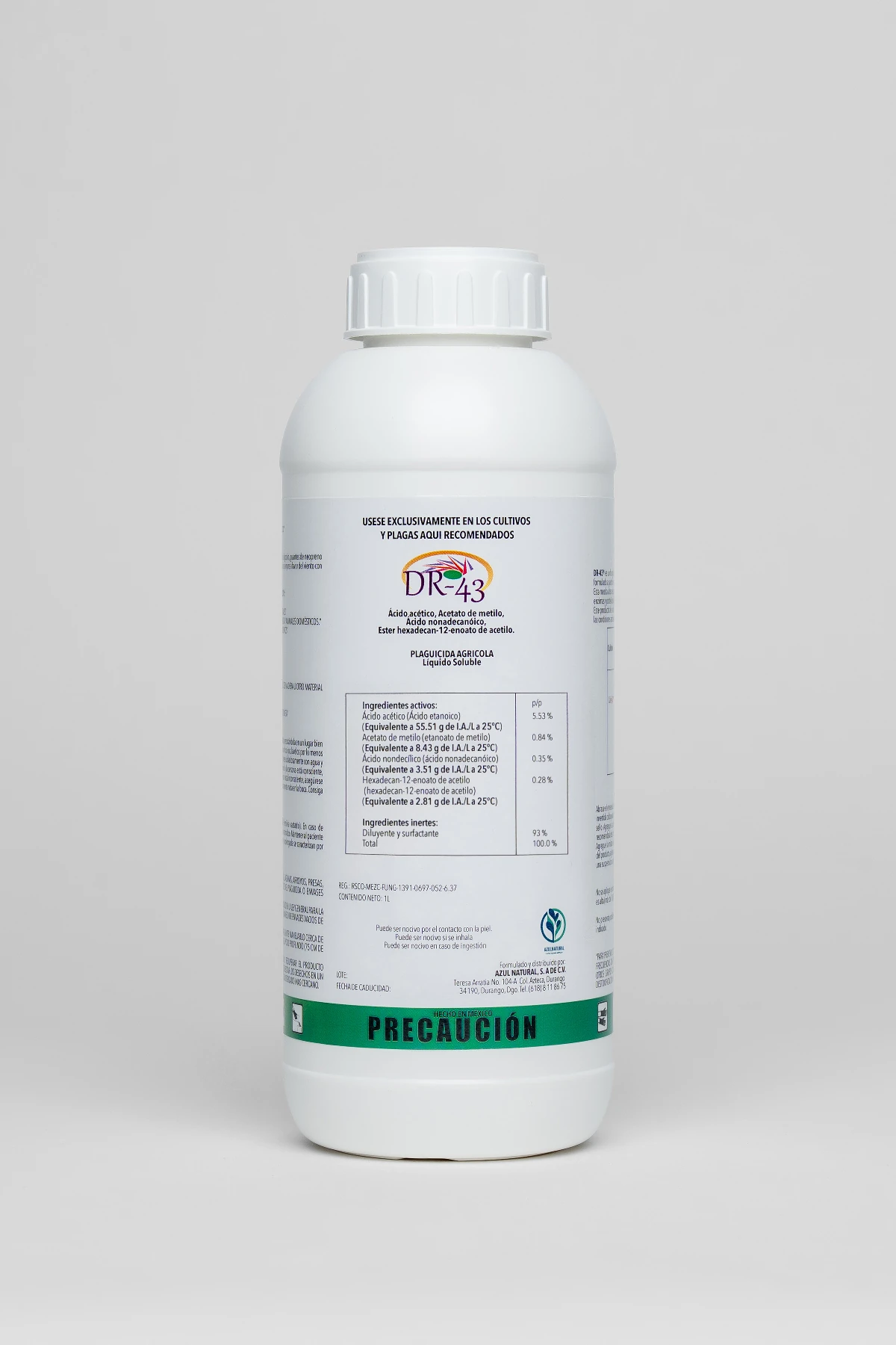 DR-43, fungicida foliar de Azul Natural