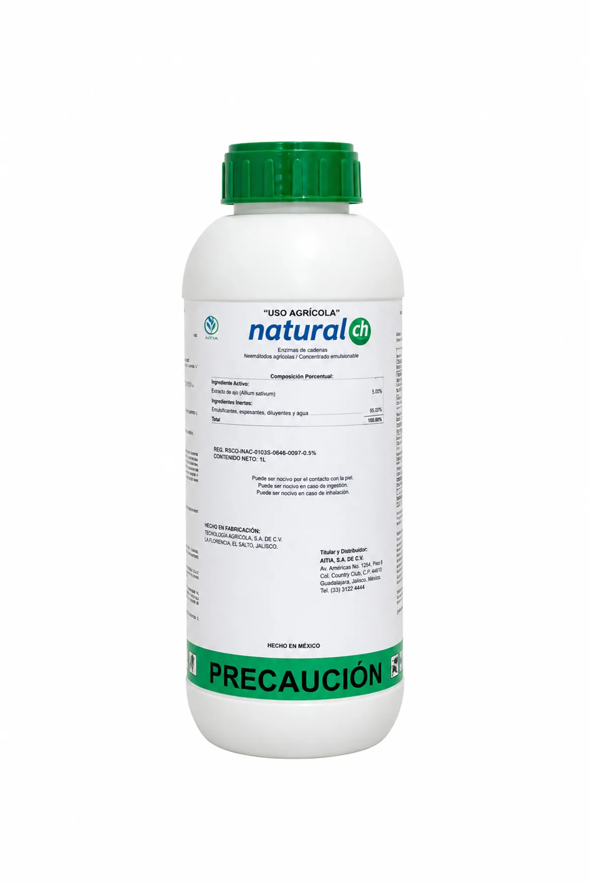 Natural CH, insecticida botánico de Azul Natural